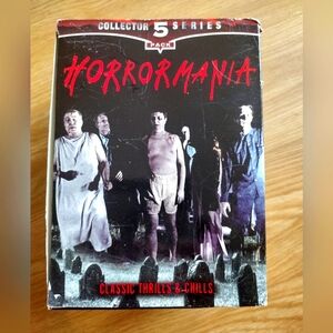 Horrormania - Horror Movie Collection - Rare - Brand New And Sealed (VHS, 1999)